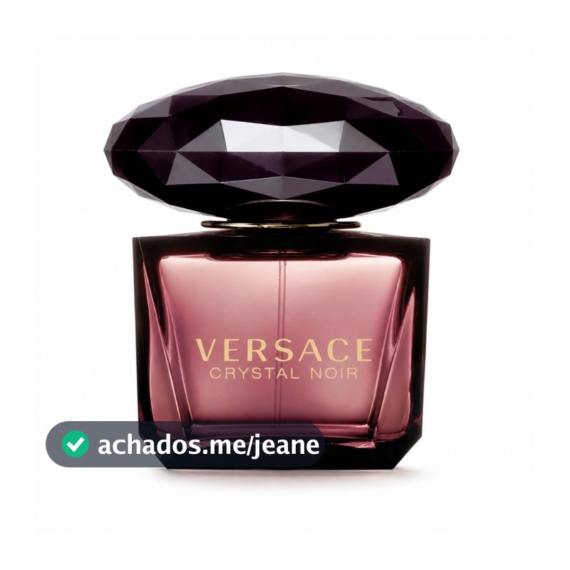 Perfume Crystal Noir Feminino EDT Eau de Toilette 90ml - Versace