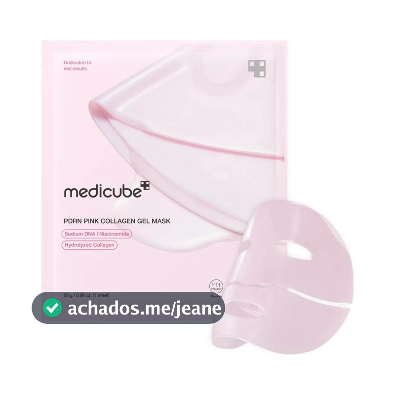 Máscara Facial Hidratante e Firmadora, PDRN Pink Collagen Gel Mask, 1 Unidade, Medicube