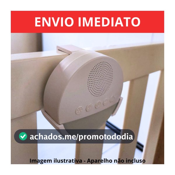 Suporte de Berço para Aparelho de Ruído Branco Bebê Berço Universal