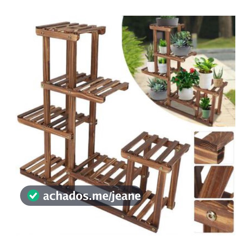 Expositor Floreira Raque  Jardim de Chão : modelo Salmo 91