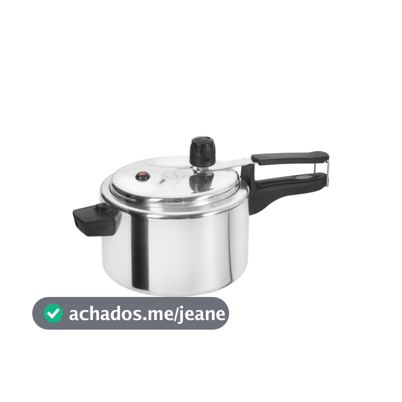 Panela de Pressão 2,5 Litros Alumínio Polida Fort-Lar