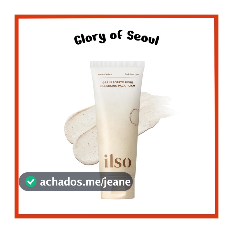 ILSO Grain Potato Pore Cleansing Pack Foam, 150mL