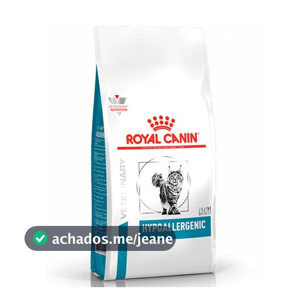 Ração Royal Canin Hypoallergenic para Gatos com Alergia - 1,5Kg