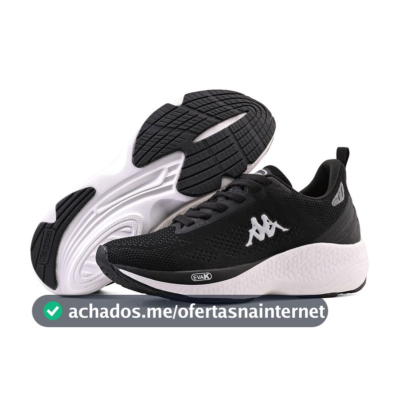 Kappa Masculino Feminino Tenis Pulse Original Casual Confortável Macio