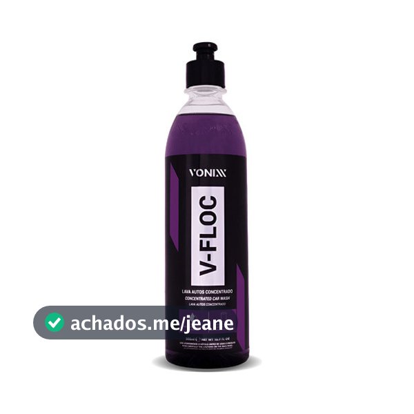 V-floc 500ml Shampoo Automotivo Neutro Concentrado -Vonixx