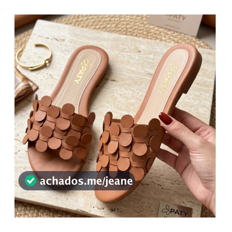 Sandália rasterinhas estilosa feminina Luxo Casual dia a dia Confortável Elegante brilho antiderrapante