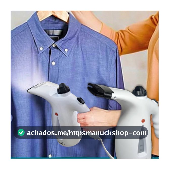 Passadeira À Vapor De Roupas Vaporizador Compacto Voltagem 110V 300ml Elimina Ácaros Odores De Roupa