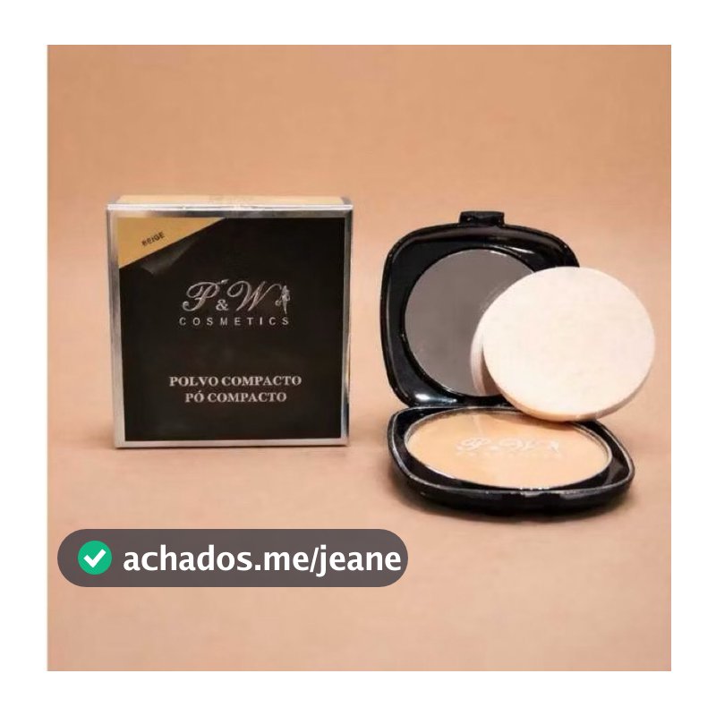 Pó Compacto - P&W Cosméticos