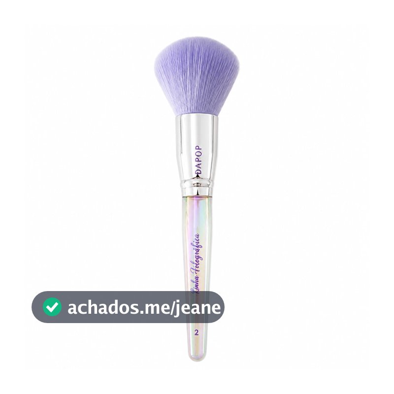 Pincel Para Blush Linha Holográfica Nº2 Maquiagem Facial