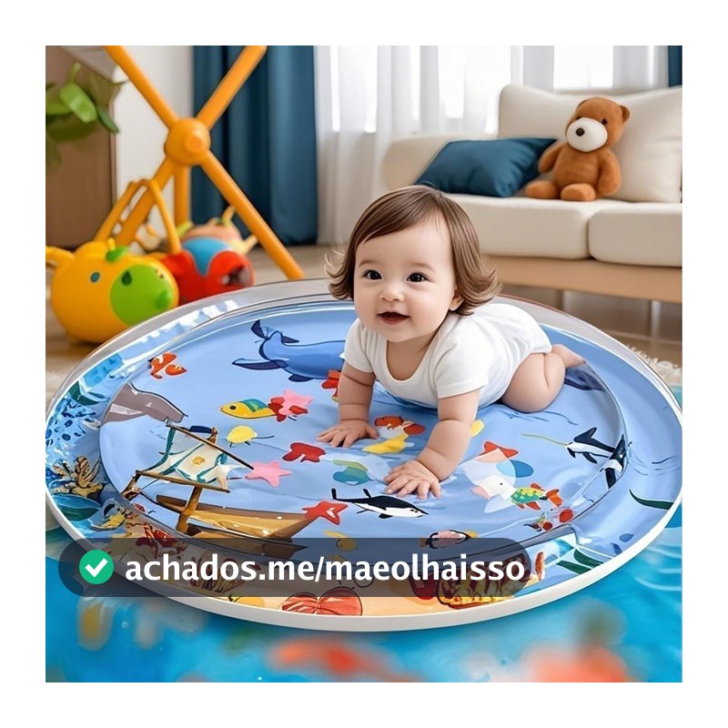 tapete do jogo da água do bebê - água inflável para bebê infantil,Tapete inflável para centro atividades para bebês