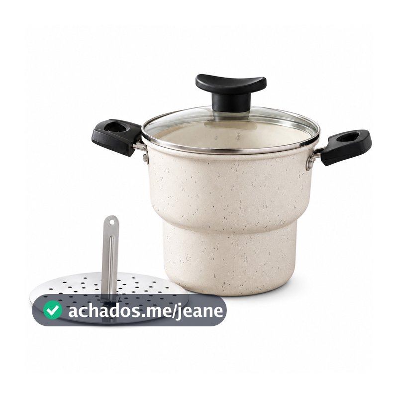 Cuscuzeiro Teflon N° 14 Antiaderente Qualidade Premium