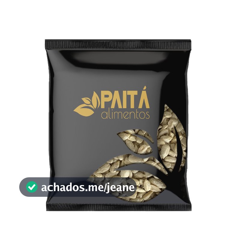Pepita de Girassol Crua | 1kg  - Paitá Alimentos