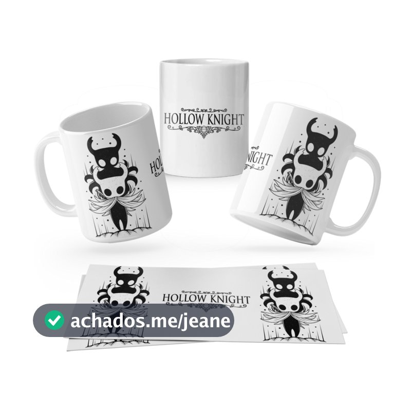 Caneca Hollow Knight Jogo - Vários Modelos - 325ML