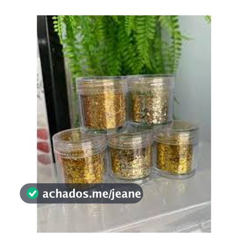 KIT 12 Glitter Floocado/Sortidos Carnaval glitter decoração de unhas glitter para unha Estrela Gold