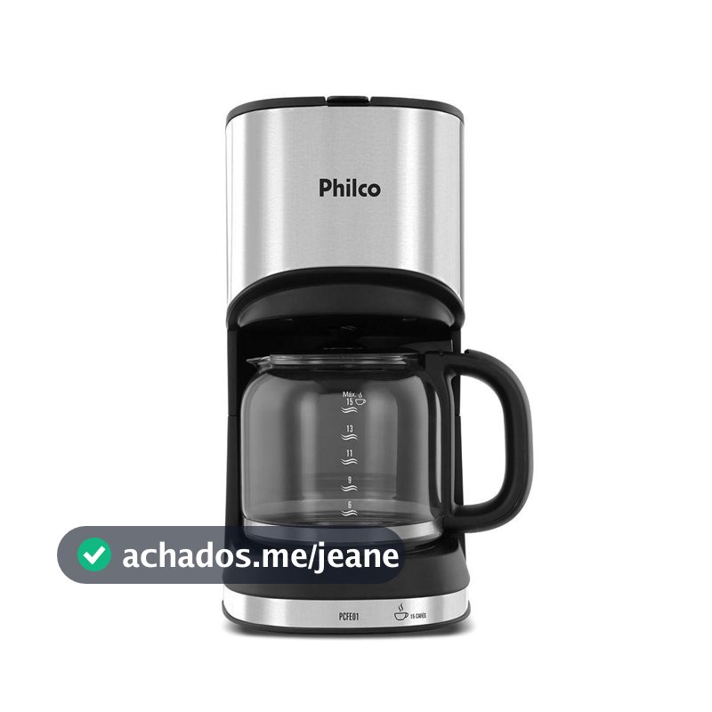 Cafeteira Philco 15 Cafezinhos 550W 600ml PCFE01 - 220V