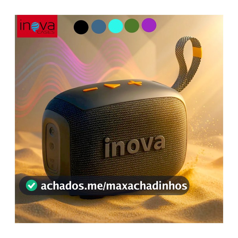 Inova caixa de som blootooth Portátil Go 4 Com Bateria Esportiva À Prova D 'Água pen drive FM TWS caixinha de som