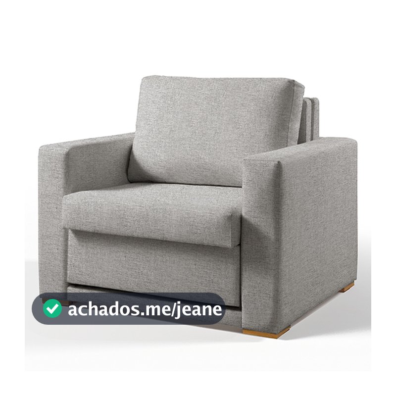 Poltrona Cama Hermes Luxo Castellar Móbile