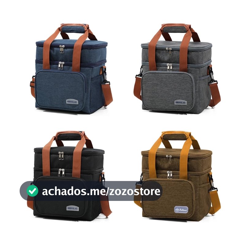 NOVO Bolsa Termica Expansível De Grande Capacidade Para Piquenique Adequado