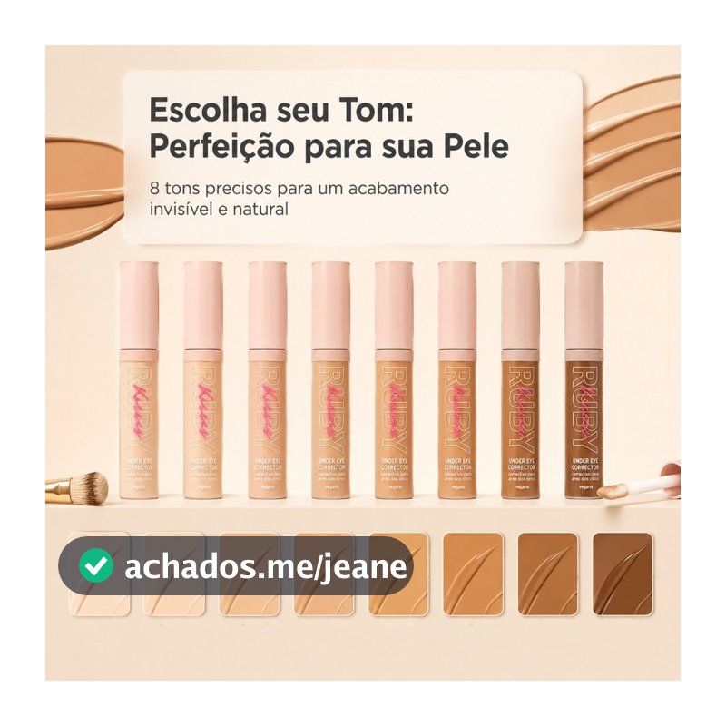 Corretivo para a Area dos Olhos Ruby Kisses Under Eye 10ml