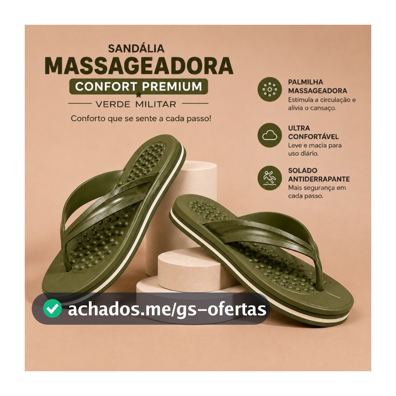 Chinelo Sandália Ortopédica Feminino Antiaderente Macia Confortável Envio Imediato