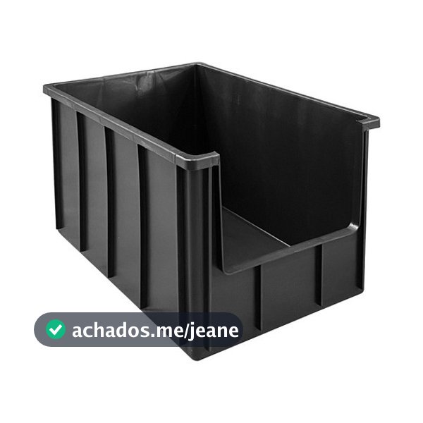 Caixa De Areia P/ Gato Pet Plástica 61 Litros Grande Resistente Organizadora Com Abertura Frontal V