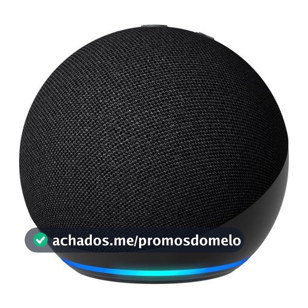 Echo Dot (5ª Geração): Smart Speaker com Alexa - Cor Preta