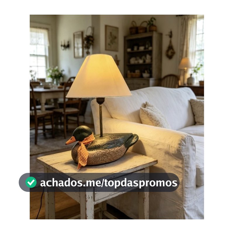 Abajur, luminária estilo farmhouse, linda peça decoração,quarto,sala,cozinha.