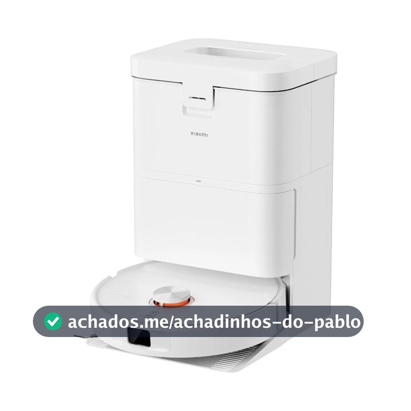 Robô Aspirador Xiaomi H50 110V 10.000PA - Aspirador com Esfregão - Você com tempo e sua casa limpa