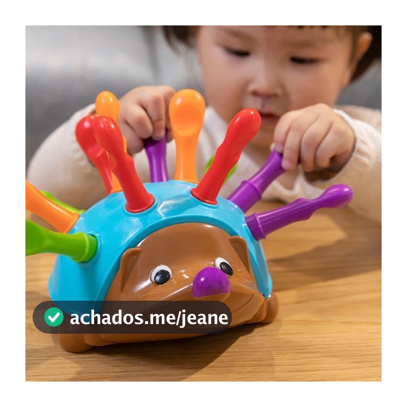 Brinquedo para Bebês Divertido  Montessori  Tatu Desenvolvimento de Habilidades Motoras e Sensoriais Presente de Natal