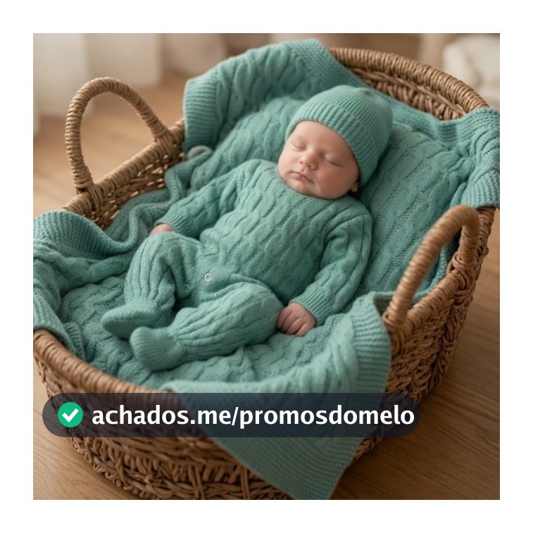 Saída Maternidade Tricô Premium Enzo
