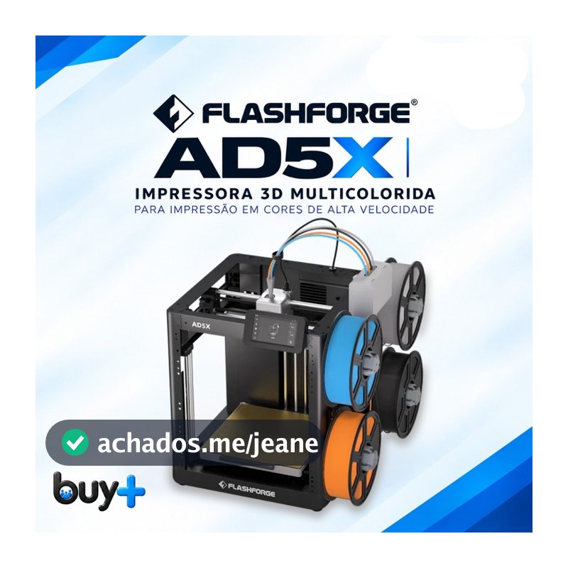 Impressora 3D Flashforge AD5X Multicor