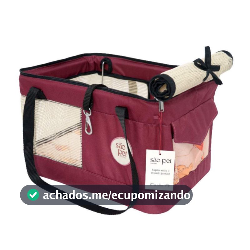 Caixa Bolsa Transporte Pet Avião Gol Azul Latam Gato Cachorro Pequeno Viagem