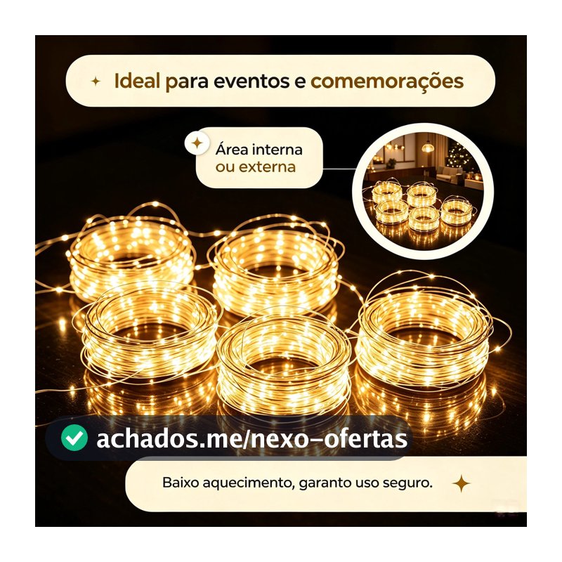1/2/5 Pcs Colorido Fio Fada 2M Com Luzes Led Fada Para Decoração De Casa e Natal Festa