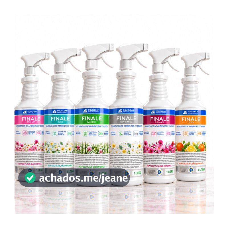 Finale Bouquet Glam Elegance "Cheiro De Rico" Finalizador Aromatizante Ambiente Estofado 500ml e 1 L