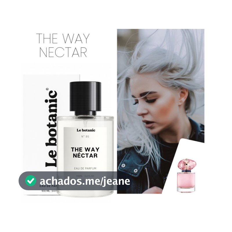 Perfume The Way Nectar - Le botanic - EDP - Travel Size - Alta Fixação