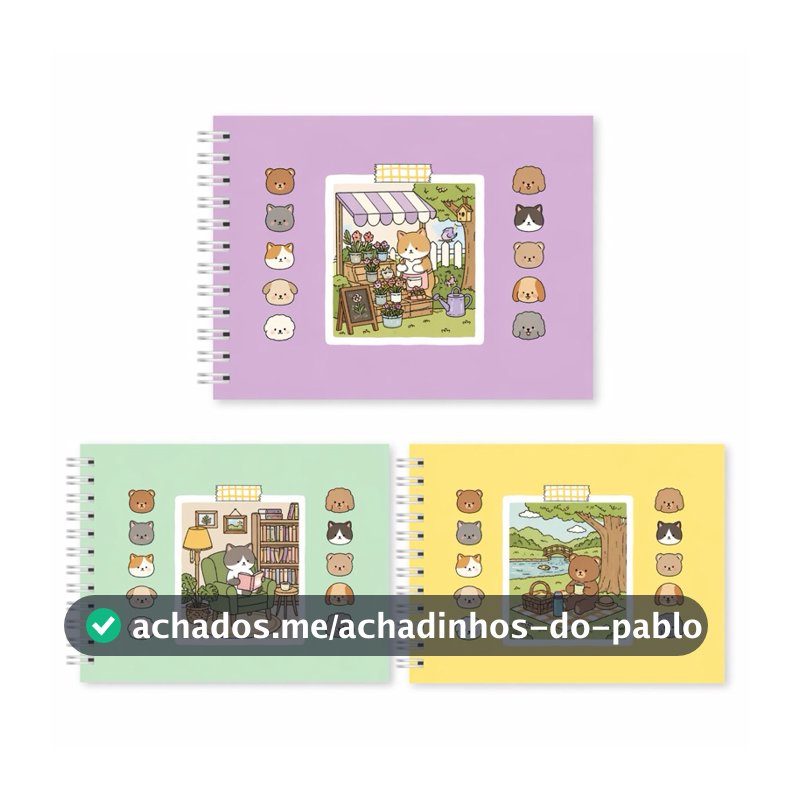 Livro de Colorir Capa Dura 100 Folhas 180g Caderno de Desenho Pintura Coloring Book no