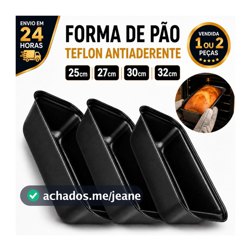 Forma Assadeira Teflon 25cm/27cm/30cm/32cm Grande Pães Bolos Tortas Antiaderente Resistente Utensílio Cozinha