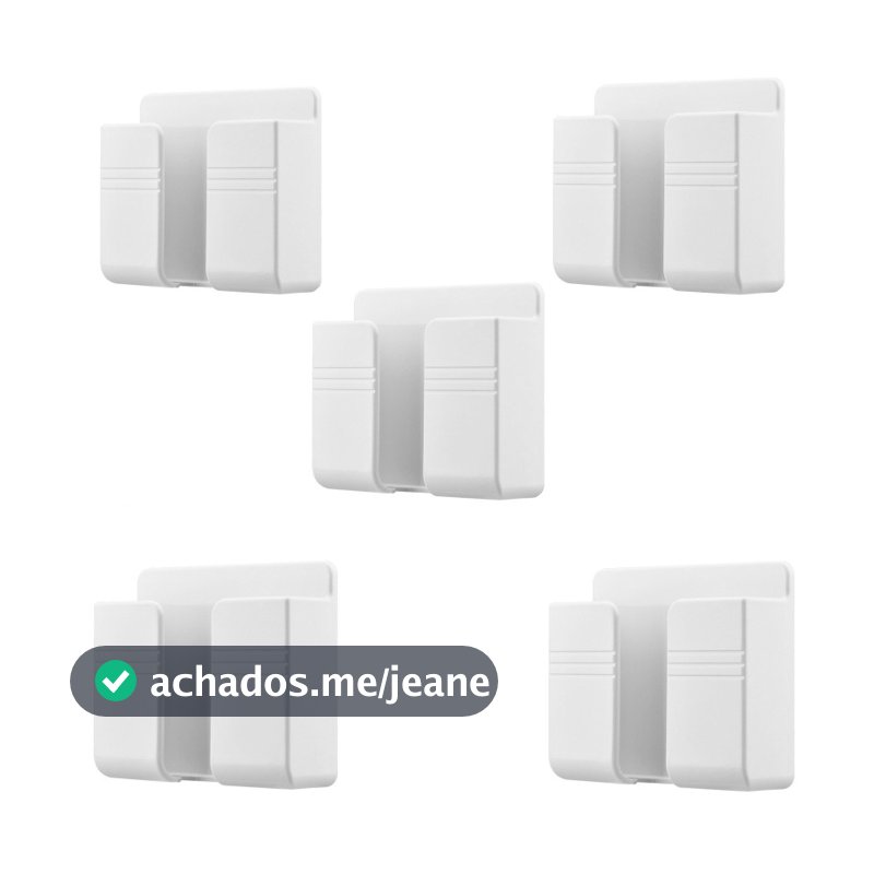 1/2/5 PCS Suportes Práticos De Controle Remoto, Suportes De Parede Para Controle Plástico De Telefones Celulares