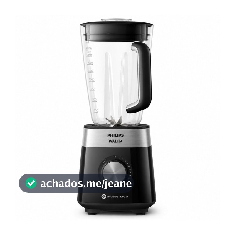 Liquidificador Philips Walita 1200W Jarra Inquebrável 127V