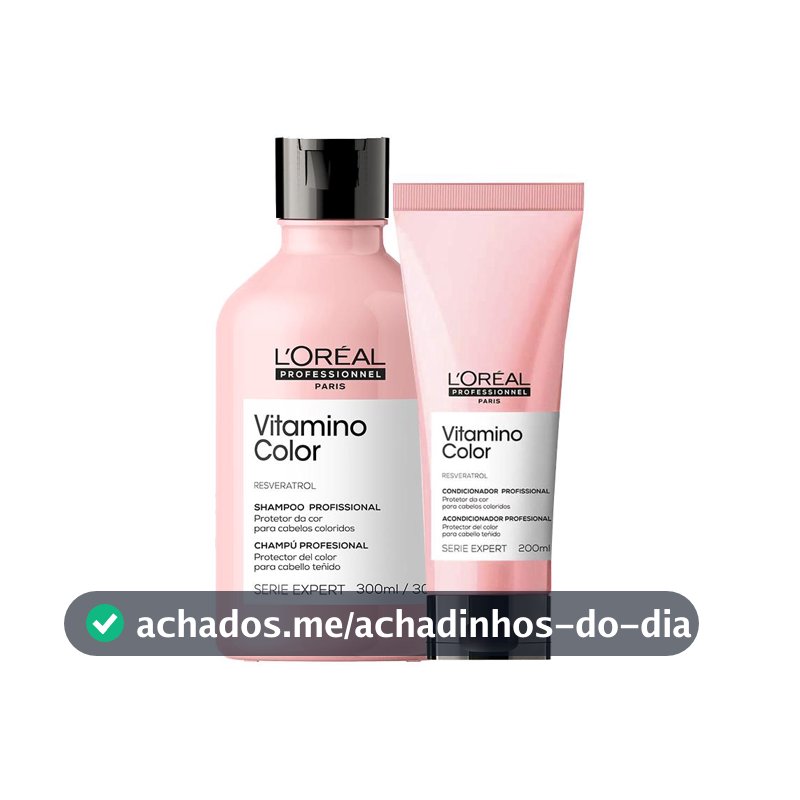 Kit L'oréal Pro Vitamino Color - Sh 300 ml + Cond 200 ml