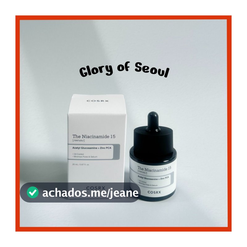 COSRX O soro niacinamida 15, 20ml