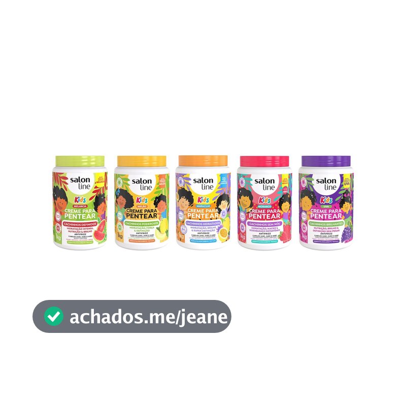 Combo Creme para Pentear de Frutas