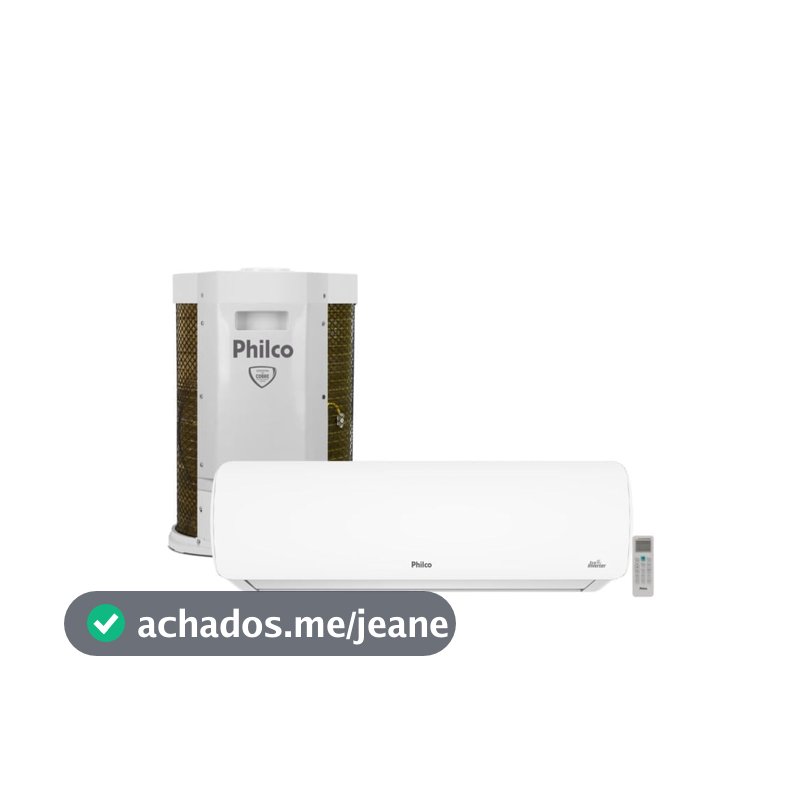 Ar Condicionado Split Hi Wall Inverter Philco 18000 BTU/h Quente e Frio PAC18QC – 220 Volts