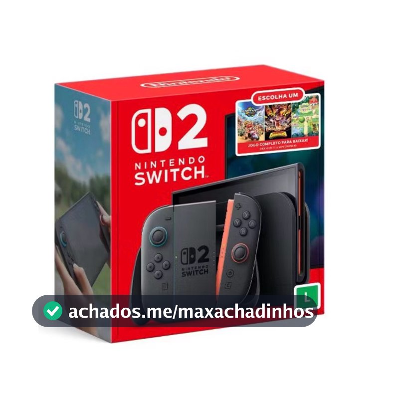 Nintendo Switch 2 lcd 256gb novo