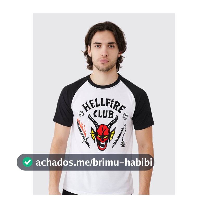 Camiseta Hell Fire Clube Serie Seriado TV Nerd Retro