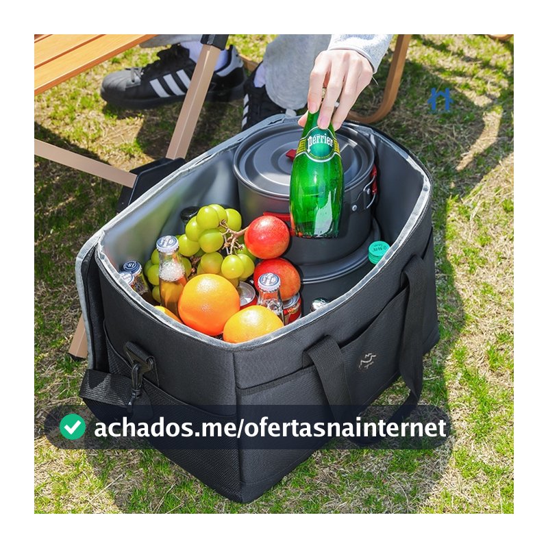 Bolsa Térmica Super Grande 25 Litros para Alimentos Quente ou Frio com Isolamento Térmico e Alça