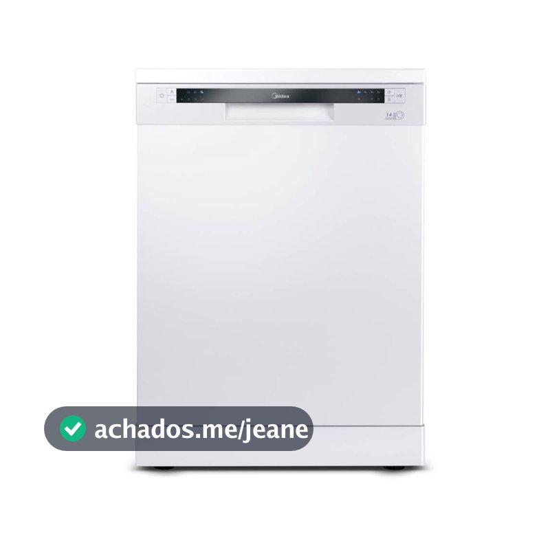 Lava Louça Midea Branca 127V 14 Serviços DWA14B1