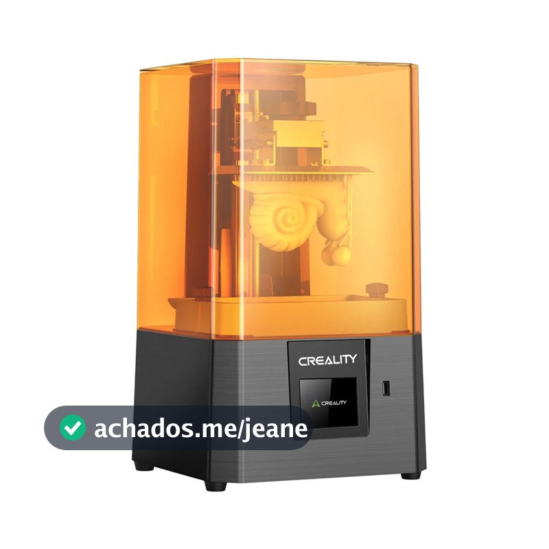 Impressora 3D Resina Creality HALOT R6 2K  com Tela Touch 2,8", Eixo Z Estável