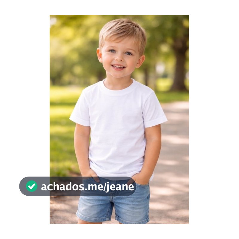 Camiseta Bebê Infantil Unissex 100 Porcento Algodão