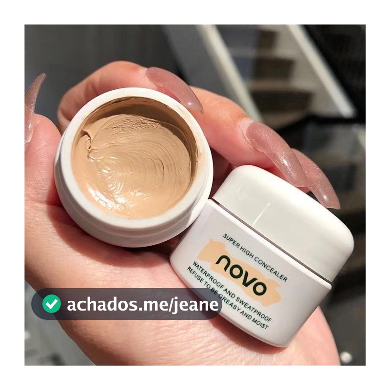Corretivo À Prova D'água De Sombra Única-Capa Natural Sem Costura Para Manchas E Em Movimento